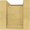 Ekena Millwork 7"W x 7"D x 7"H Wide Sheridan Rough Cedar Woodgrain TimberThane Corbel, Primed Tan CORUR07X07X07SHERCPR - alternate 3